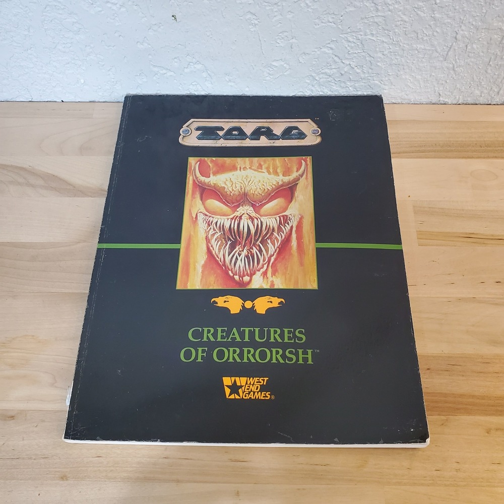 Torg Creatures of Orrorsh West End Games RPG Sourcebook‎ 20574 1992 Vintage